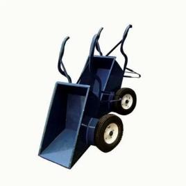 Double Wheel Barrow with Scooter Wheel