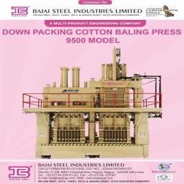 Automatic Down Packing Cotton Press 9500