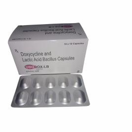 Doxycycline & Lactic Acid Bacillus 100mg Capsules
