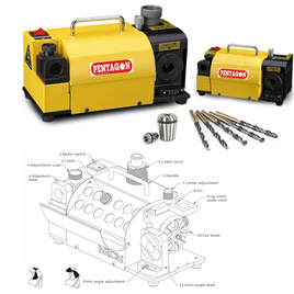 Drill Bit Re-Sharpener MR 26A