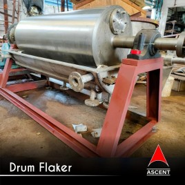 Steel Drum Flaker Machine, Standard Design
