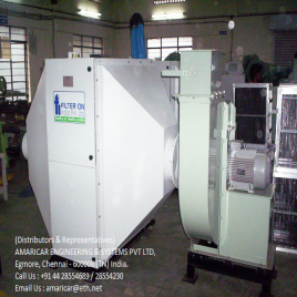 Kitchen Fumes Dry Scrubber