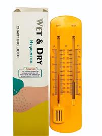Adjustable Dry Wet Thermometer