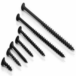 Metal Drywall Screw, Black
