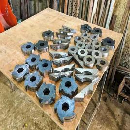 Dual Shaft Industrial Shredder Blade