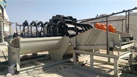 Dual Size Sand Washer, 100 Ton Capacity