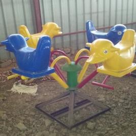 Spiral Duck Merry Go Round Equipment