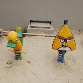 Yellow Duck FRP Spring Rider