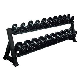 Two-Tier Dumbbell Rack