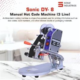 DY8 3 Line Manual Hot Code Equipment