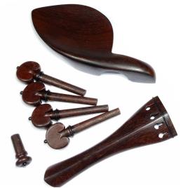 Ebony Violin Wood Components