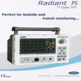 Radiant P5 ECG TFT Monitor
