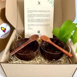 Eco Friendly Coconut Shell Gift Box