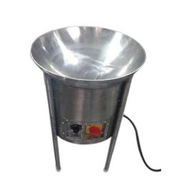 Electric kadai with stand