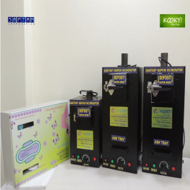 Electrical Ash Disposal Sanitary Napkin Machine