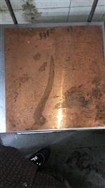 Electrical Copper Earthing Plates 450x450mm