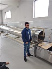 Automated Industrial Electric Drum Roaster