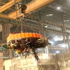 Circular Electromagnetic Lifting Magnet