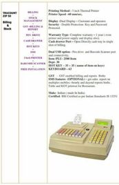 Standard Electronic Cash Register