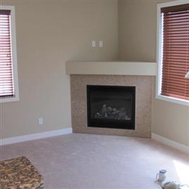 Polished Marble Pattern Stone Fireplaces