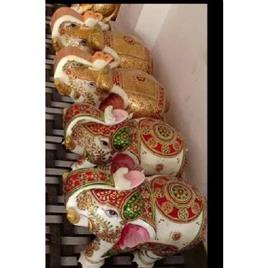 Decorative Elephant Stone Statue