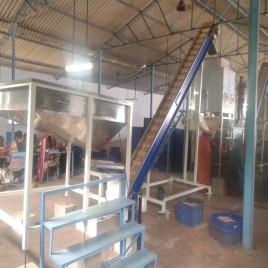 Cashew Elevator Belt Conveyor