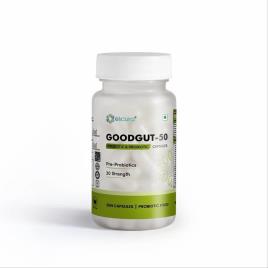 Elicura GoodGut-50 Pre/Probiotic Supplement (30 Veg Caps)