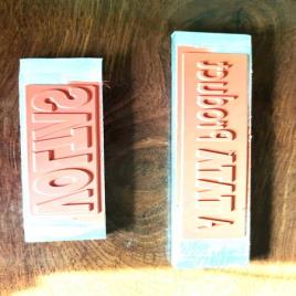 Embossed Silicone Stamping Die