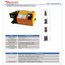 Endmill Reharpener YN03A