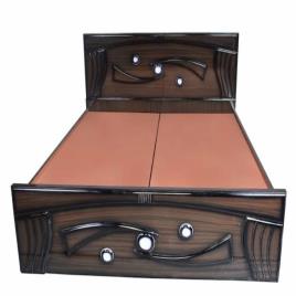 Engineered Wood Queen Bed with Storage