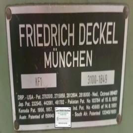 Friedrich Deckel Semi-Automatic Engraver