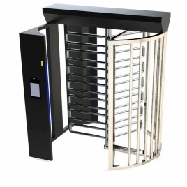 Entrance Stainless Steel Full Height Turnstiles