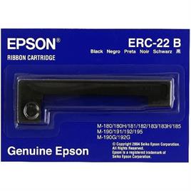 Epson ERC 22 B Black Ribbon Cartridge