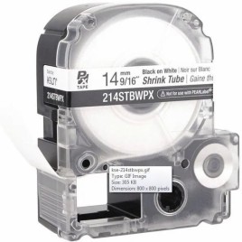 Epson LK-4WBA7 12mm Printer Tape Heat Shrink Tube