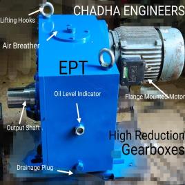 EPT Helical Worm Industrial Gearbox