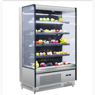 Stainless Steel Open Deck Chiller for Supermarkets