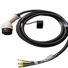 22kW 3 Phase EV Charger Gun with 5m Cable