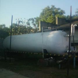 Large Cryogenic Container Evacuation