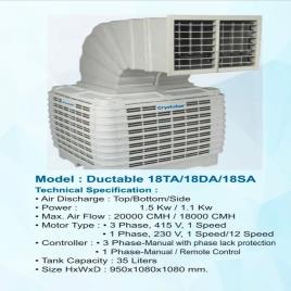 Metal Evaporative Cooling Unit