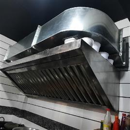 Exhaust Chimney Hood and Blower Machine