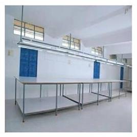Mild Steel & Plyboard Fabric Cutting Table