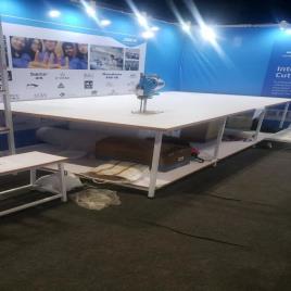 4x8x3 Fabric Work Table