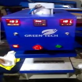 Single Phase Fabric Embossing Machine