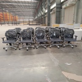 Fabric Medium Back Chair