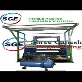 Semi Automatic Fabric Pitching Machine