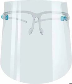 Plastic Face Shield With Goggles
