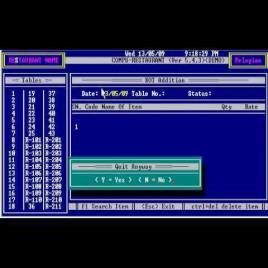 Fast Food Restaurant Billing Software