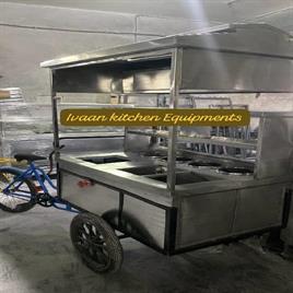 Stainless Steel Push Cart