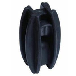 Black Fence Strain Insulator