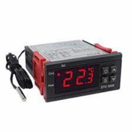 Fiber Digital Temperature Controller 48x24mm